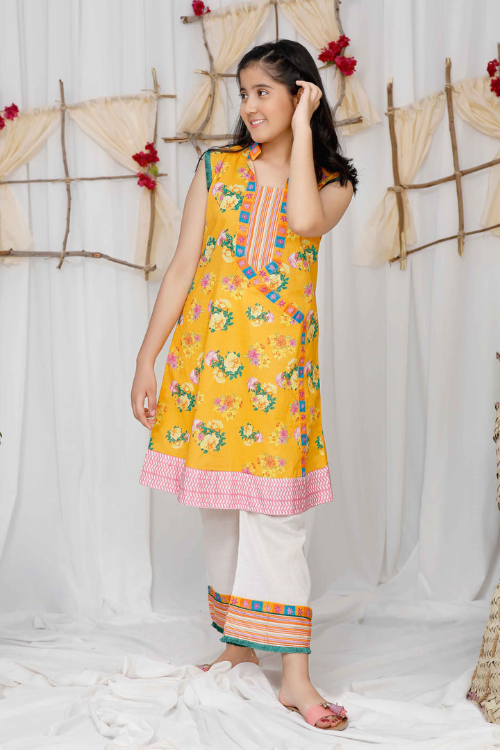 Yellow Bunch - Two Piece - Modest Clothing