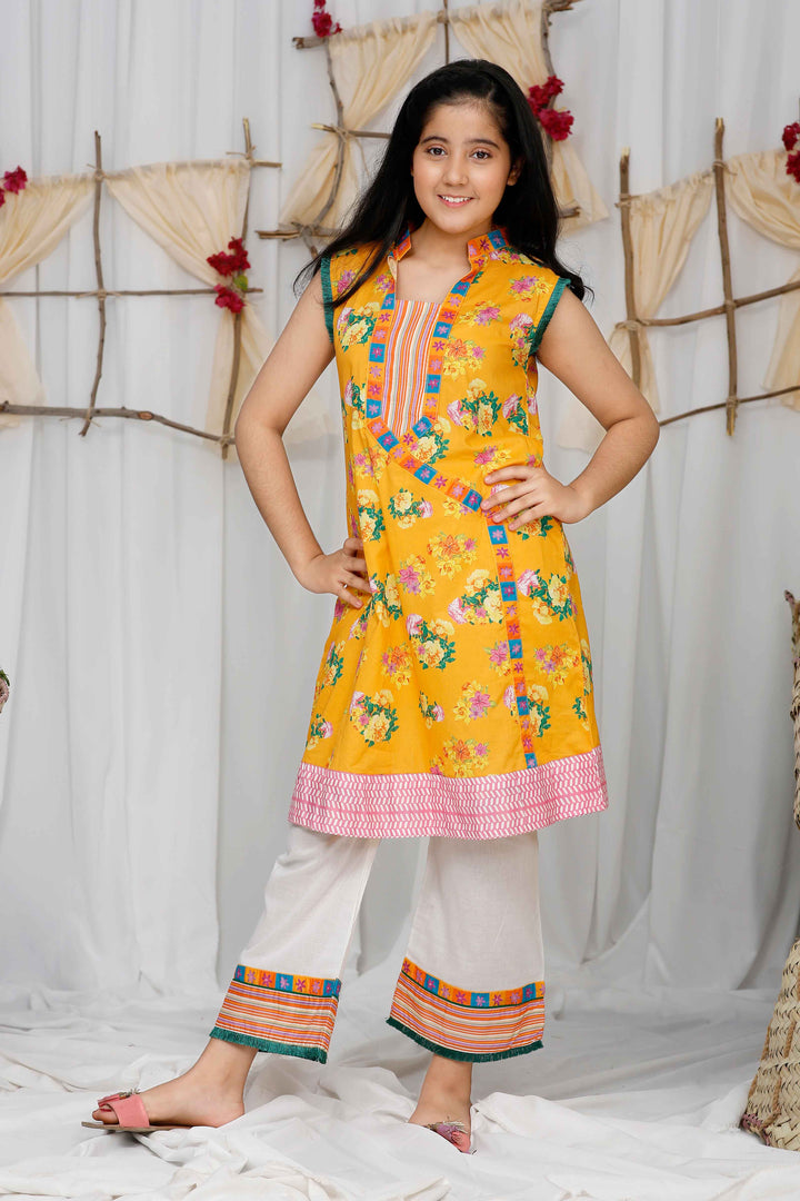Yellow Bunch - Two Piece - Modest Clothing