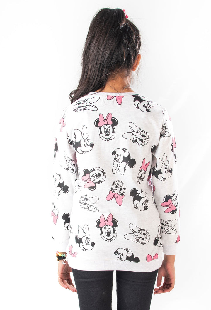 Mickey Girls Sweat Shirt - Modest Clothing
