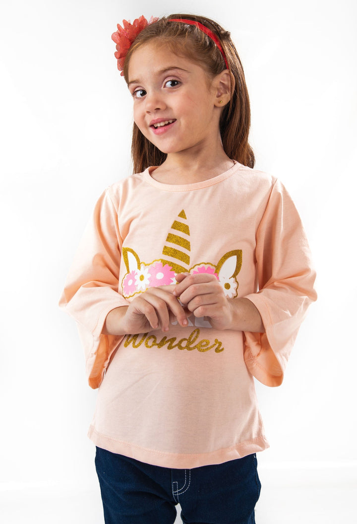 Wonder Peach Girls T-Shirt - Modest Clothing