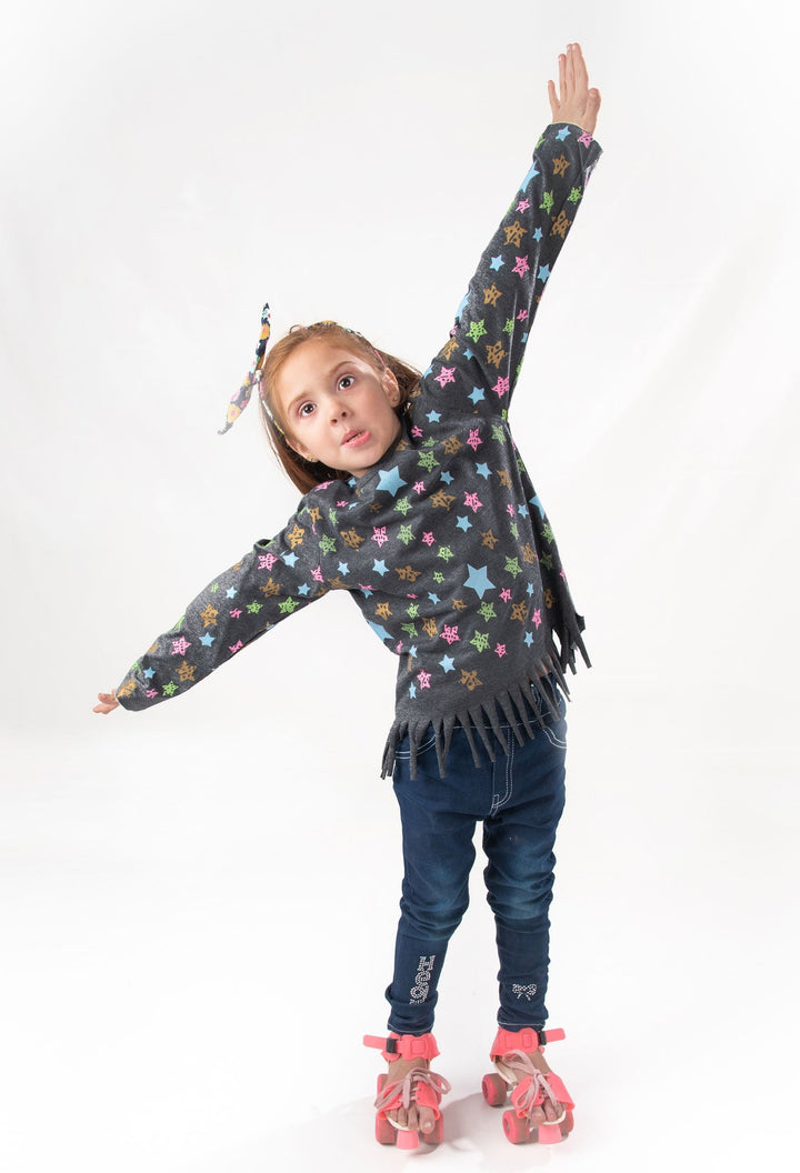 Winter Grey Girls T-Shirt - Modest Clothing