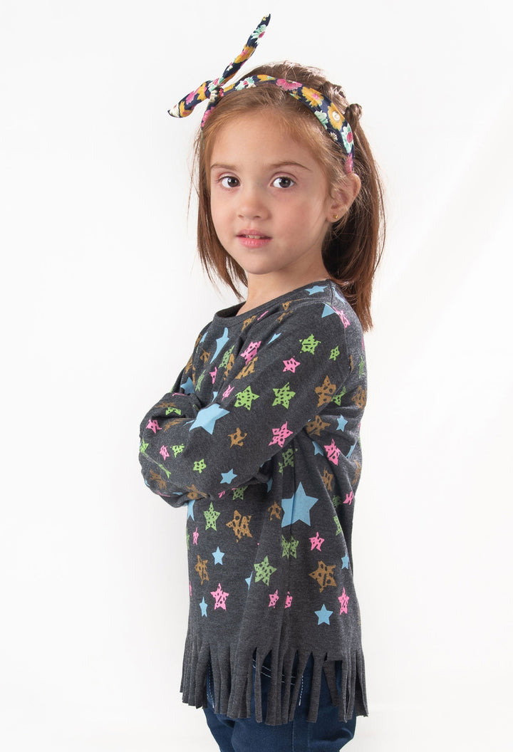 Winter Grey Girls T-Shirt - Modest Clothing