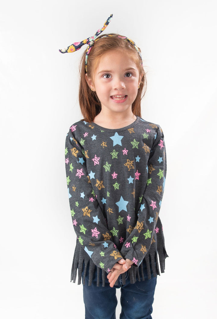 Winter Grey Girls T-Shirt - Modest Clothing