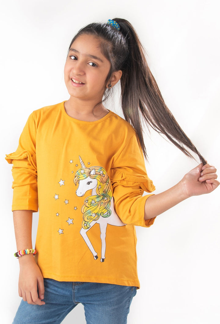 Unicorn Girls T-Shirt - Modest Clothing