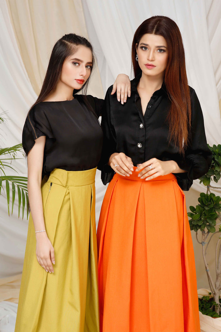 Orange Splash - Modest Clothing