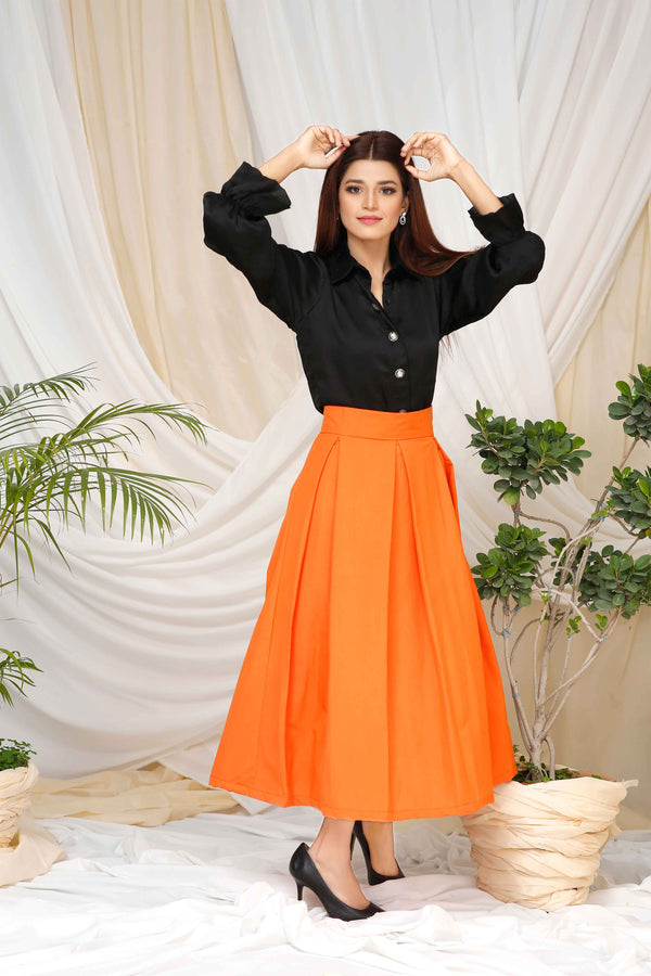 Orange Splash - Modest Clothing