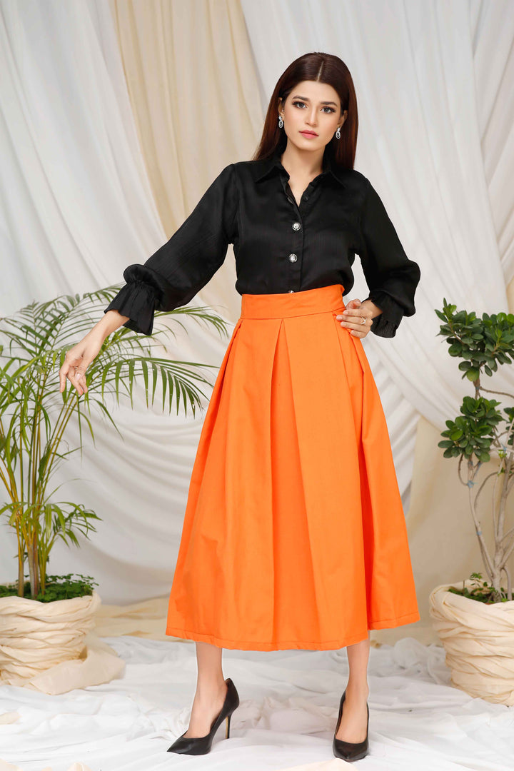 Orange Splash - Modest Clothing